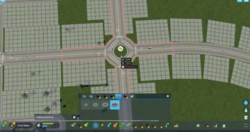 Build roundabouts in Cities Skylines 2