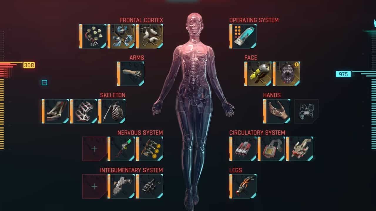 Here are all the cyberware implants you need to finish your Netrunner build 2.0 in Cyberpunk 2077.