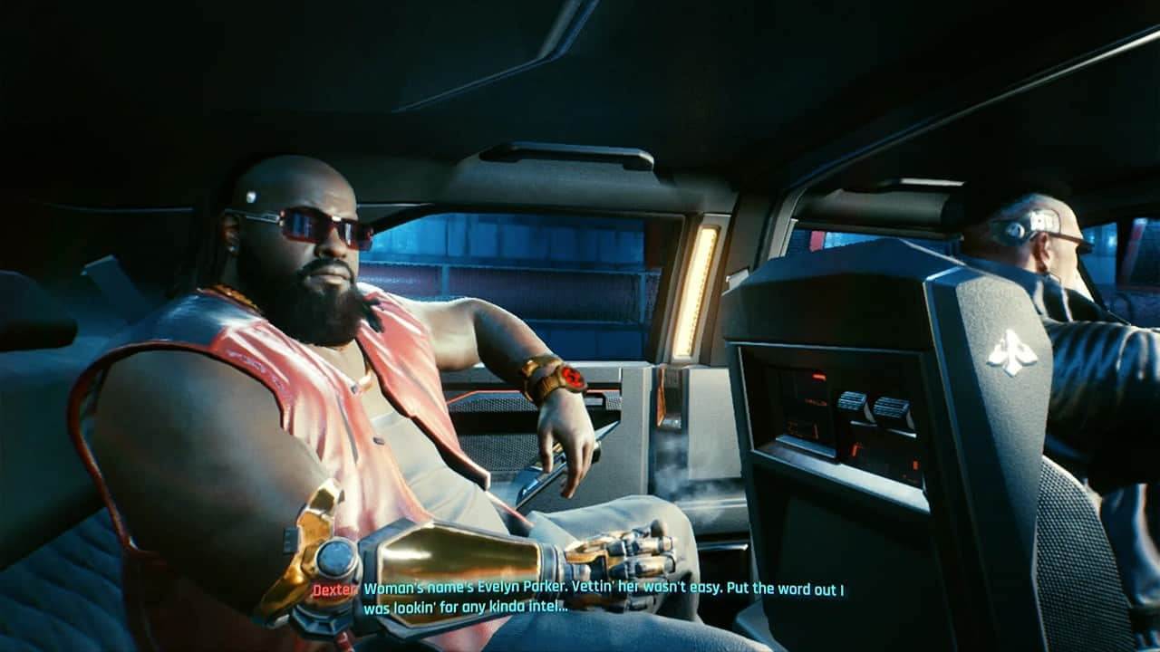 Your first story choice in Cyberpunk 2077.