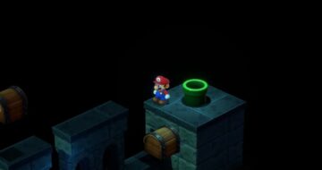 Secret Chest in Kero Sewers in Super Mario RPG