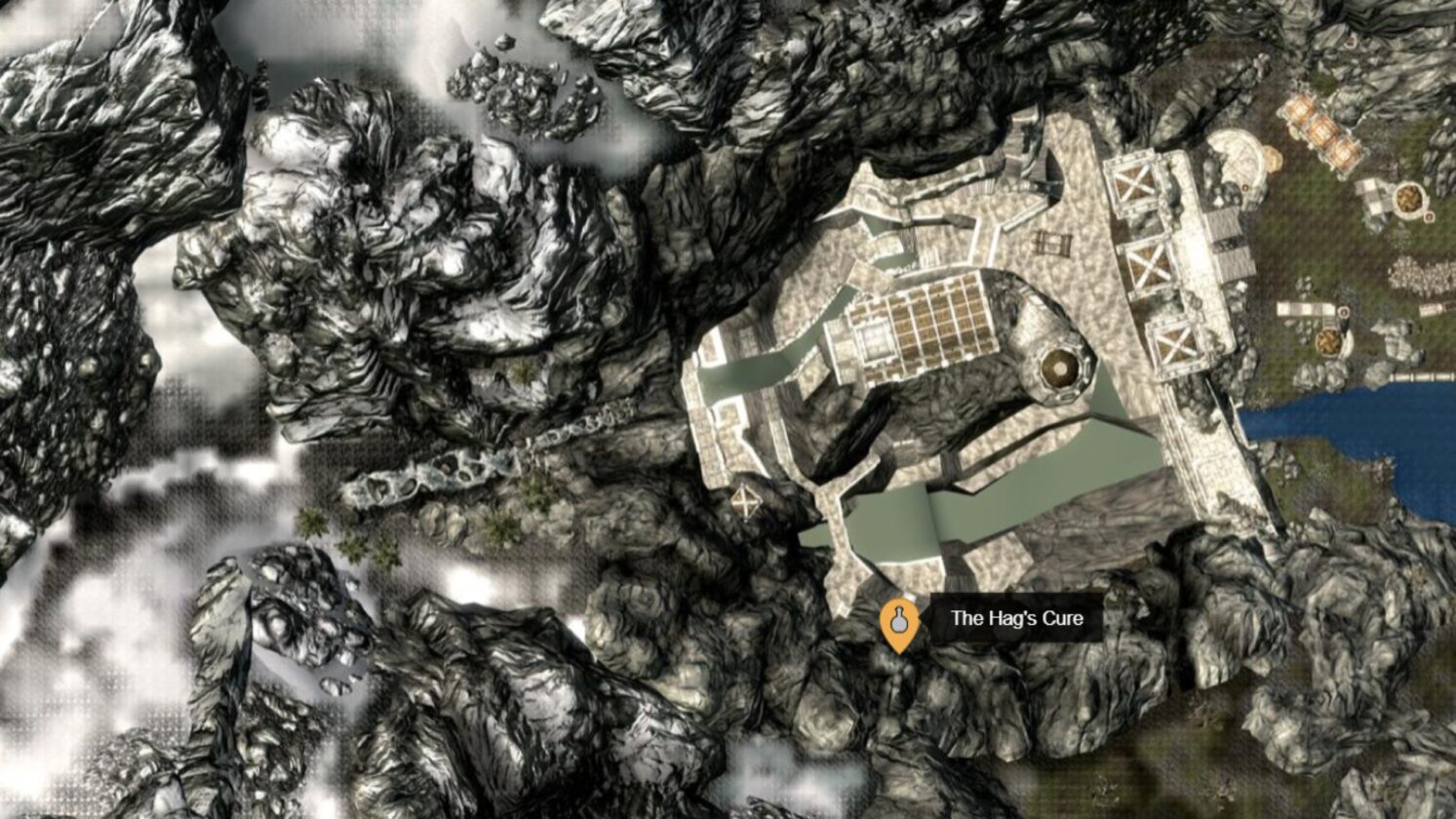 The hag's cure location
