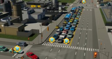Traffic in Cities Skylines 2