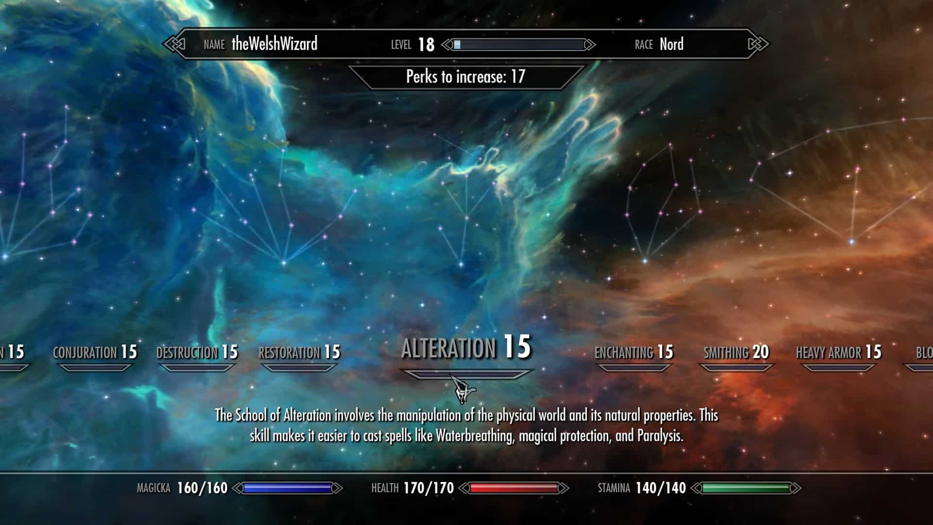 skyrim alteration leveling featured