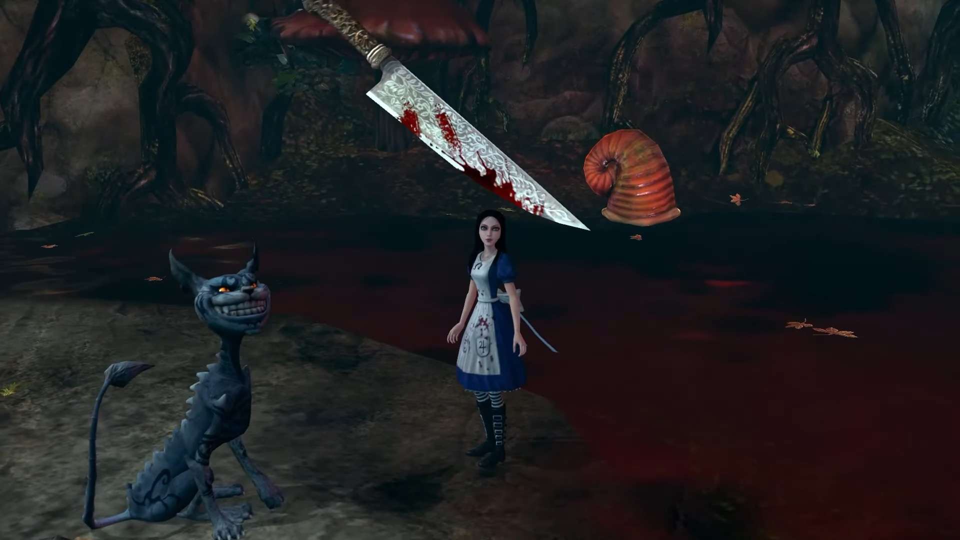 cheshire cat and alice in alice madness returns