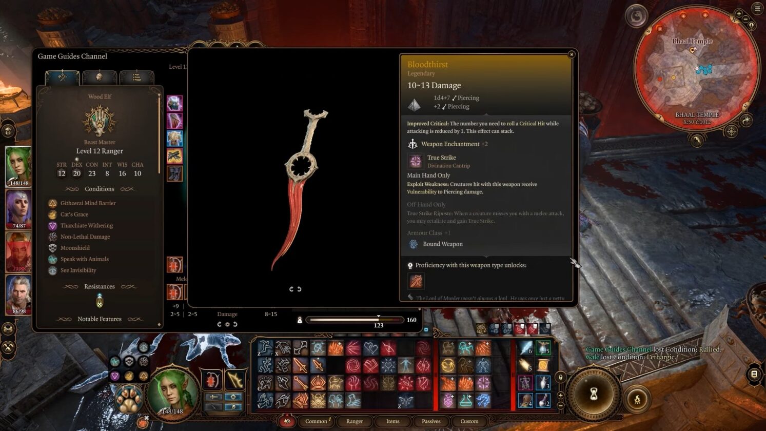 Bloodthirst Baldur’s Gate 3: All Legendary Weapons Locations