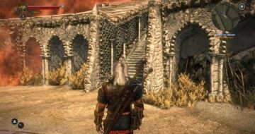 Enter The Dragon Quest in The Witcher 2