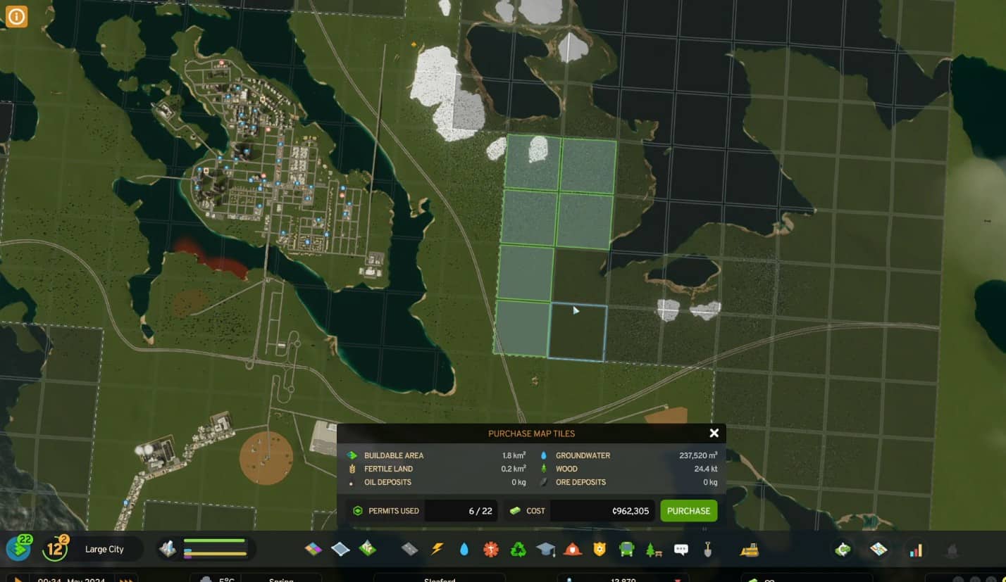 cities skylines 2 expand city limits