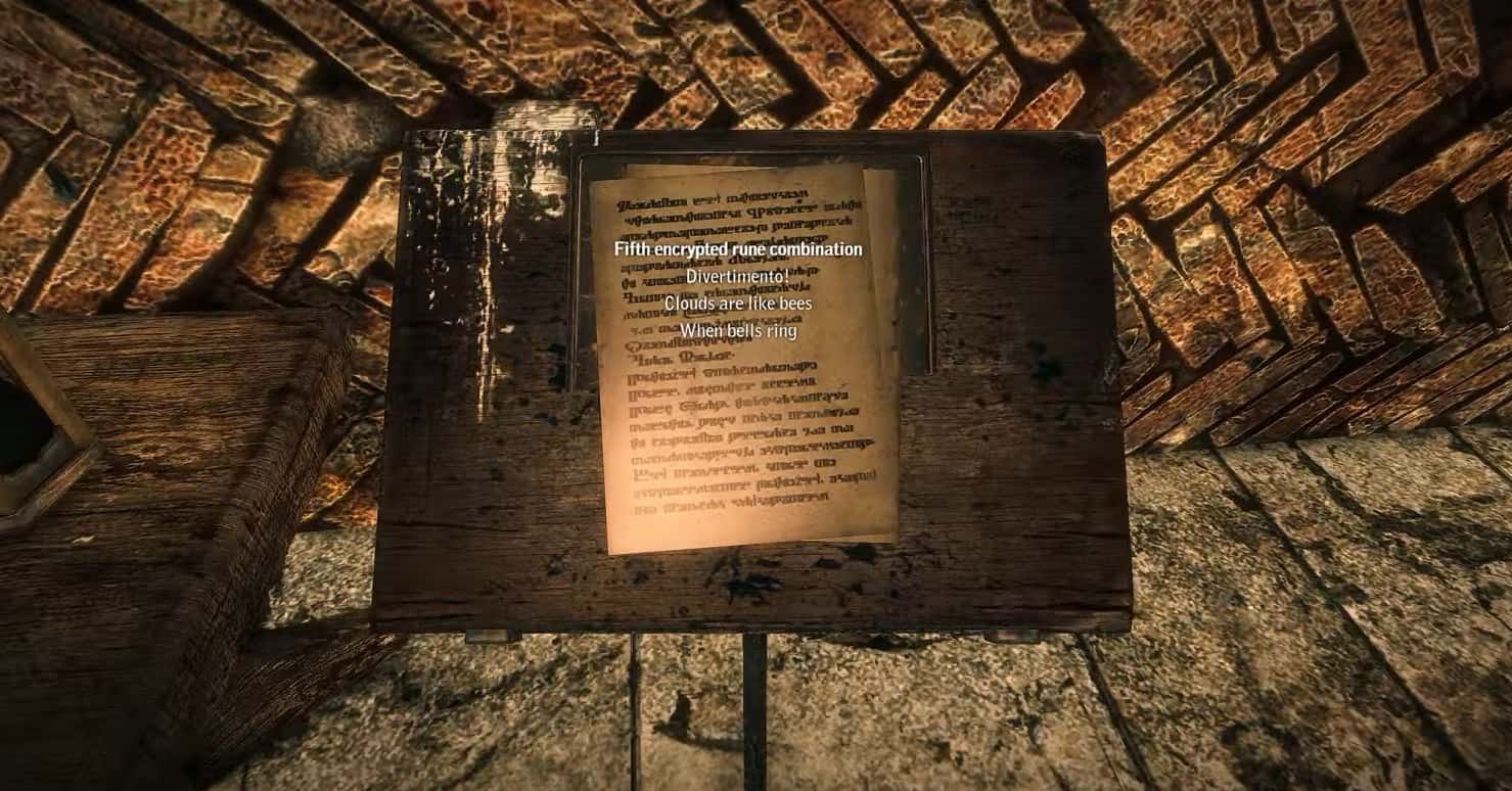 Runes in The Witcher 2