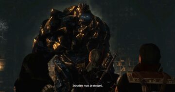 Talking Golem in The Witcher 2