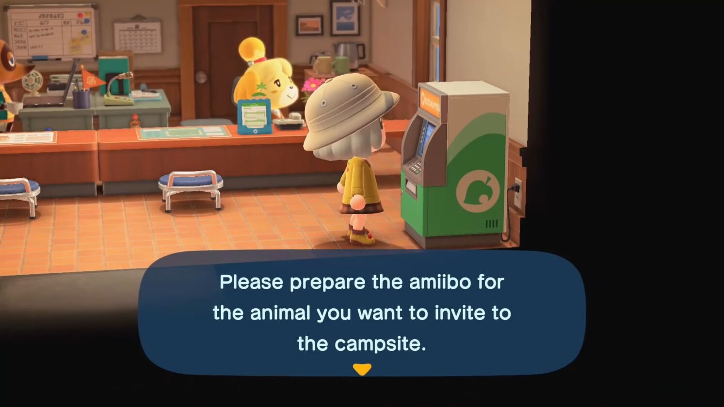 Amiibo to move out a Player