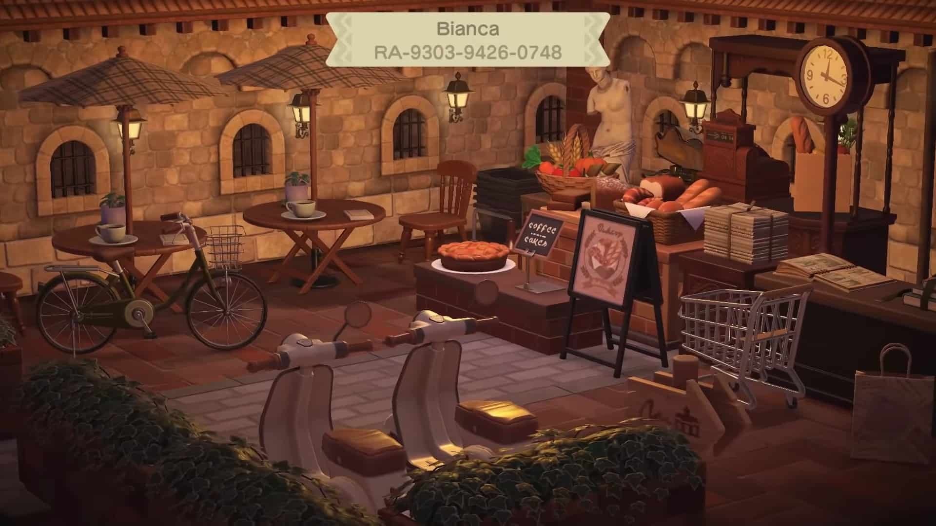 Coffee Cafe in Animal Crossing New Horizons