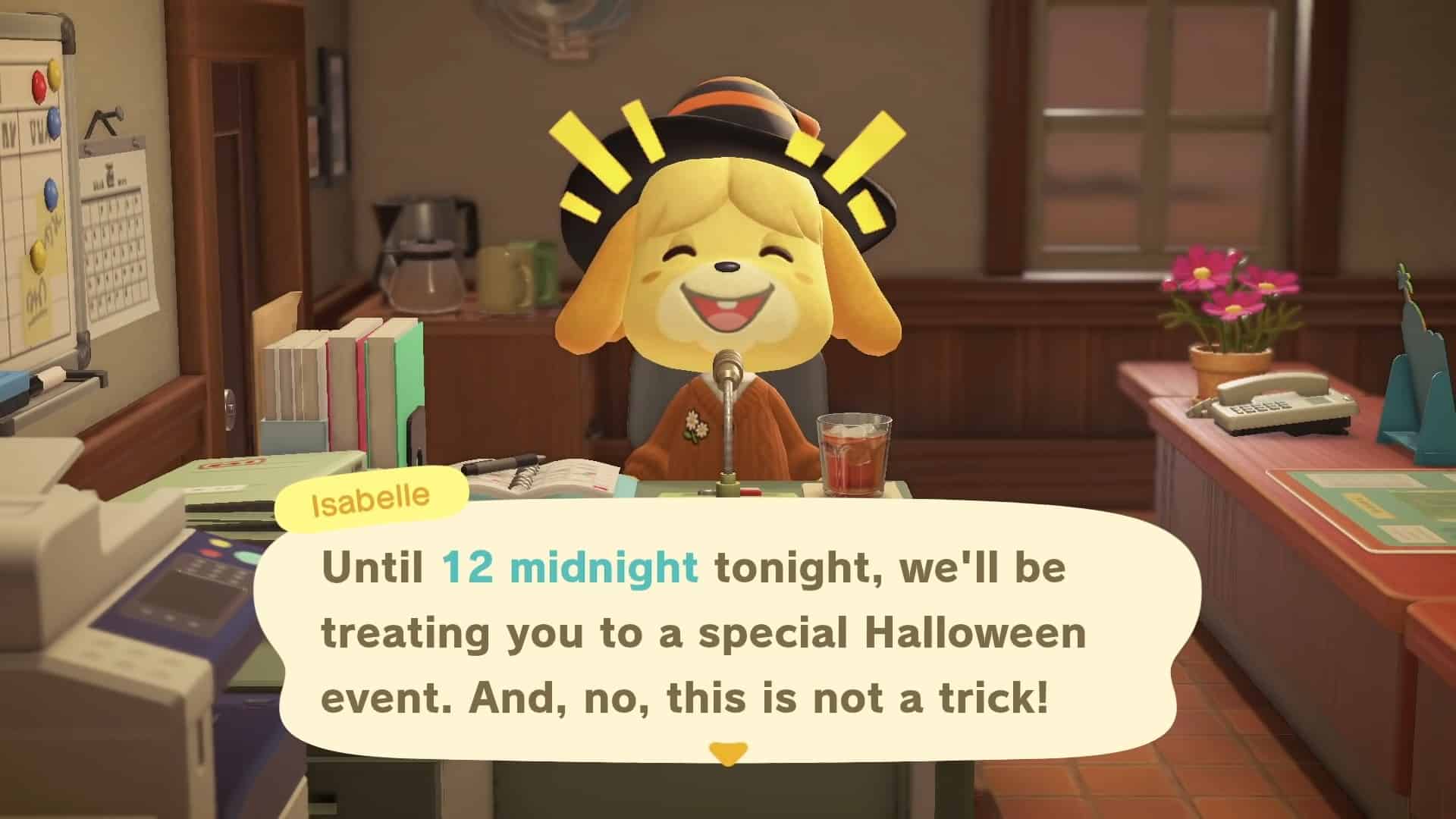 Halloween Event in Animal Crossing New Horizons