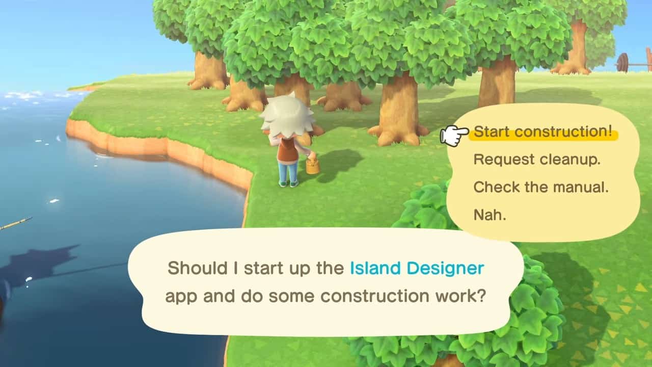 Landscaping in Animal Crossing New Horizons