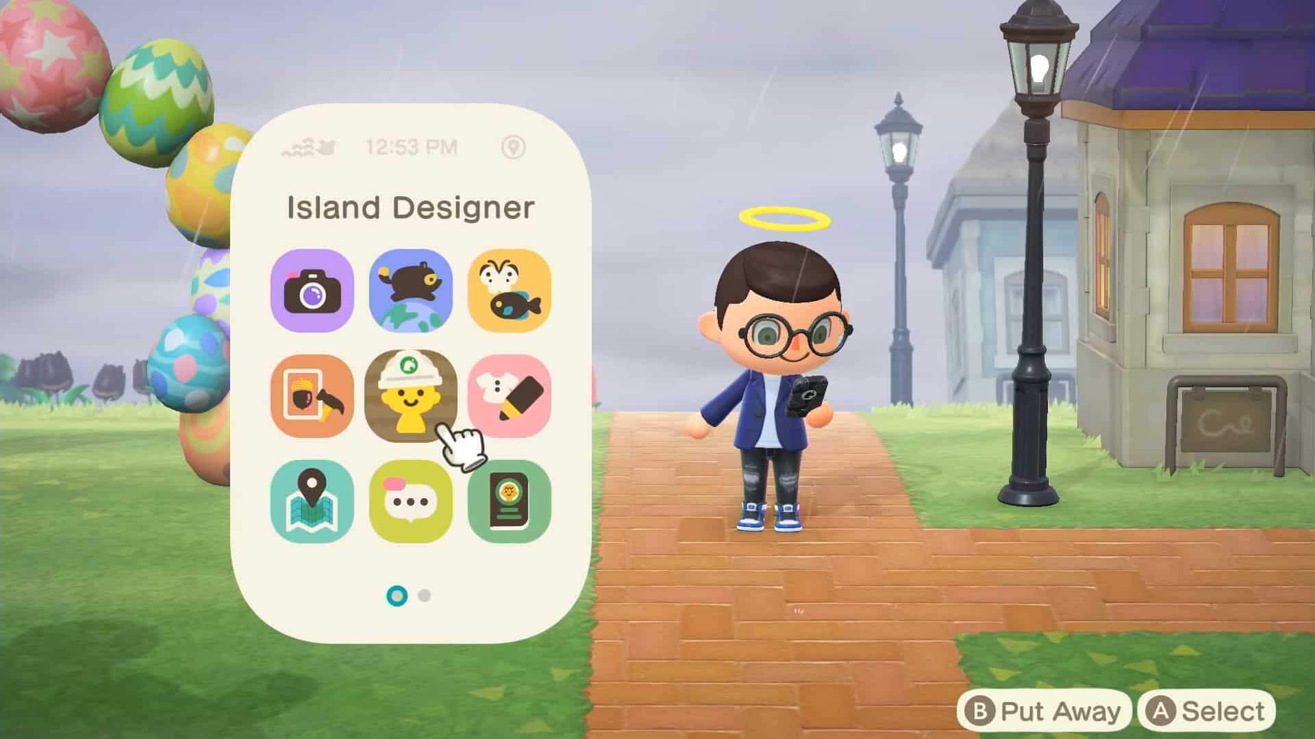 Request Cleanup option in Animal Crossing New Horizon