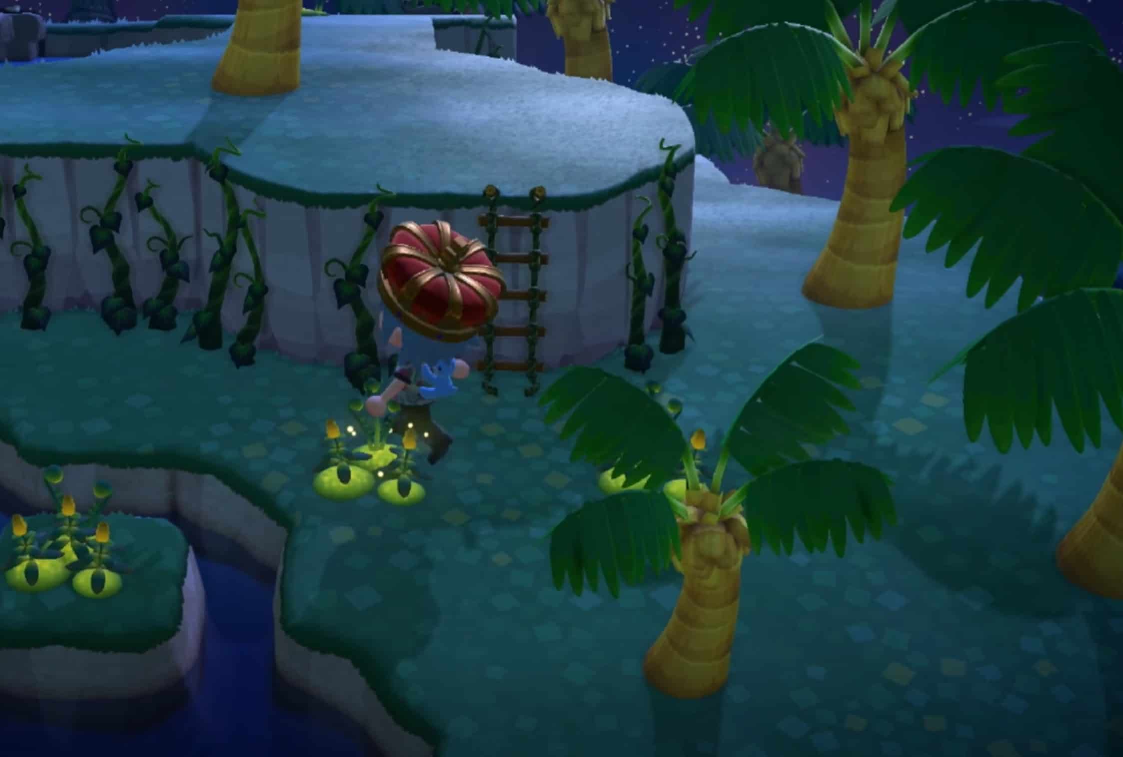Animal Crossing New Horizons Glowing Moss And Vines