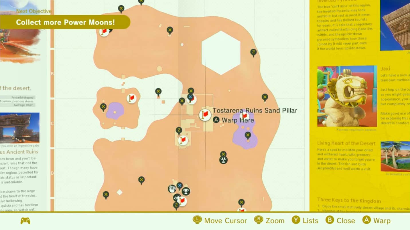 Super Mario Odyssey Painting Locations and Destinations Guide