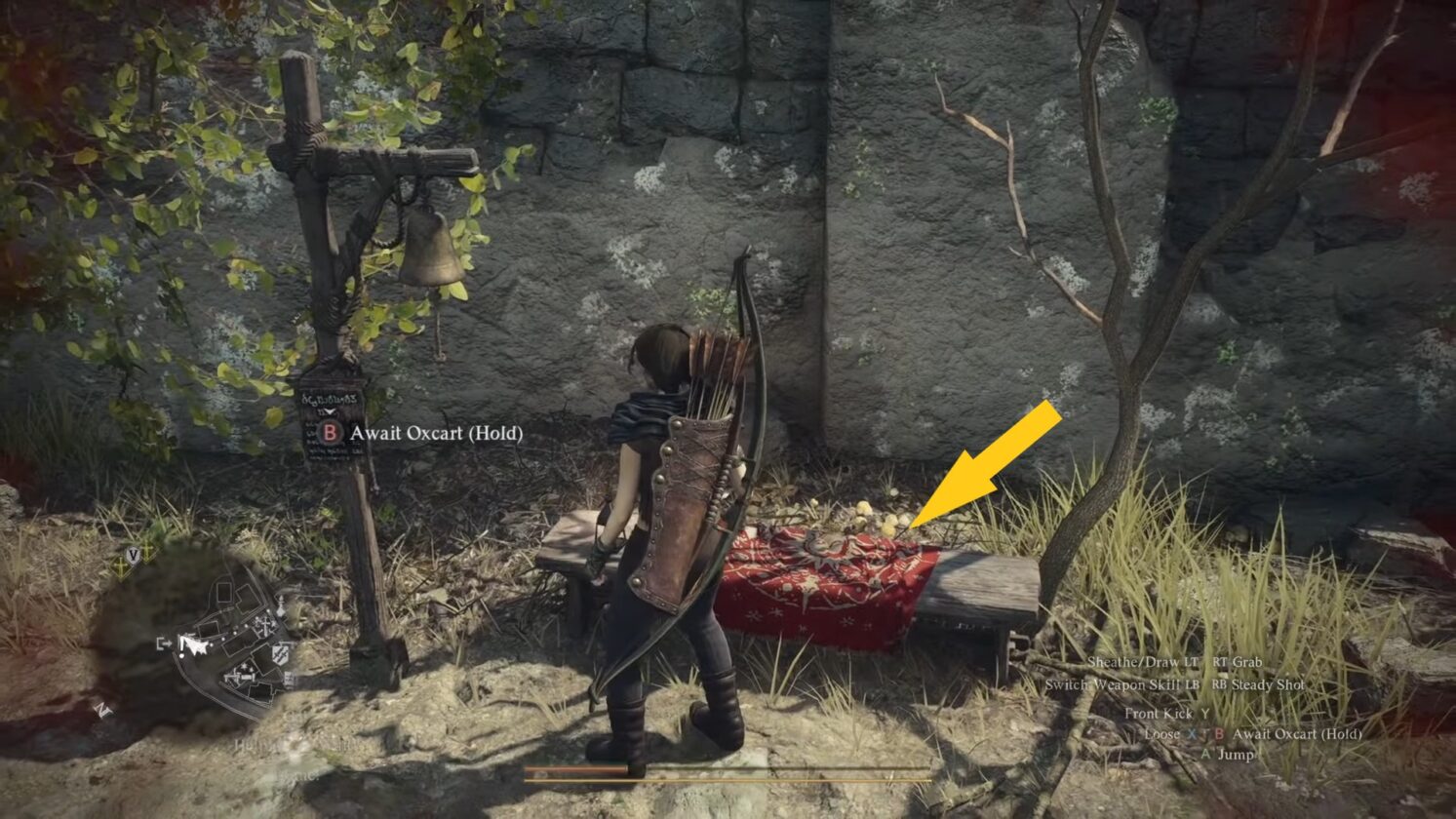 Bench to wait in Dragon's Dogma 2