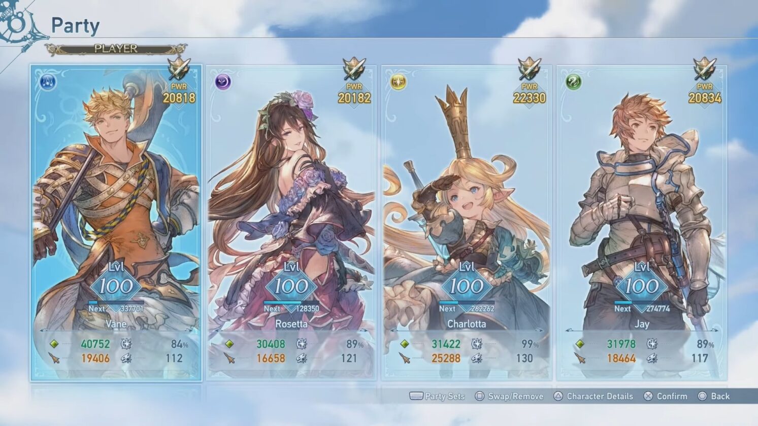Best Party Composition in GBF Relink
