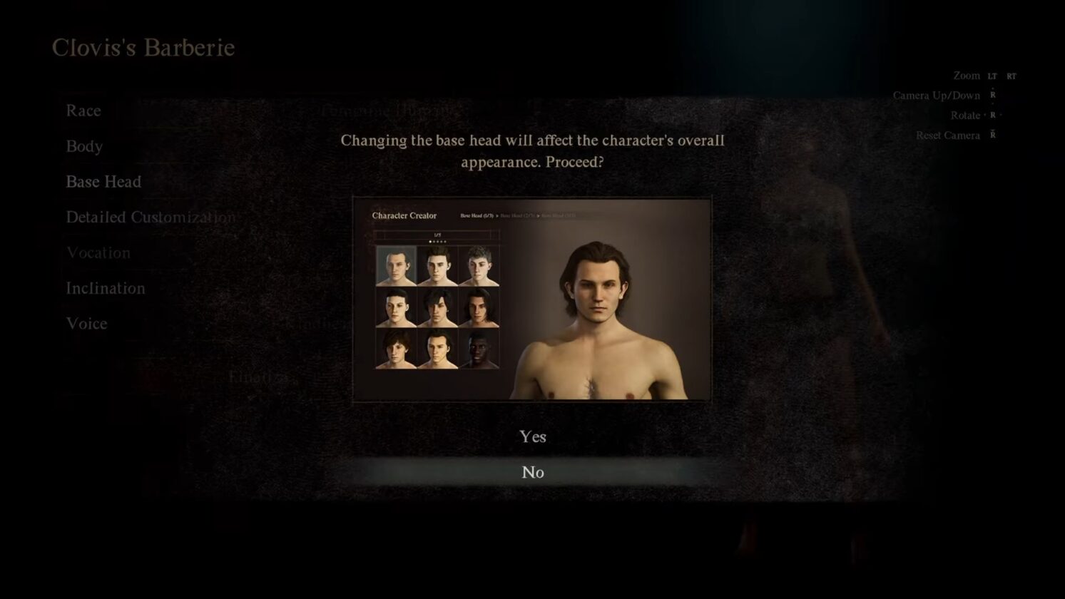 Character modification in Dragon's Dogma 2