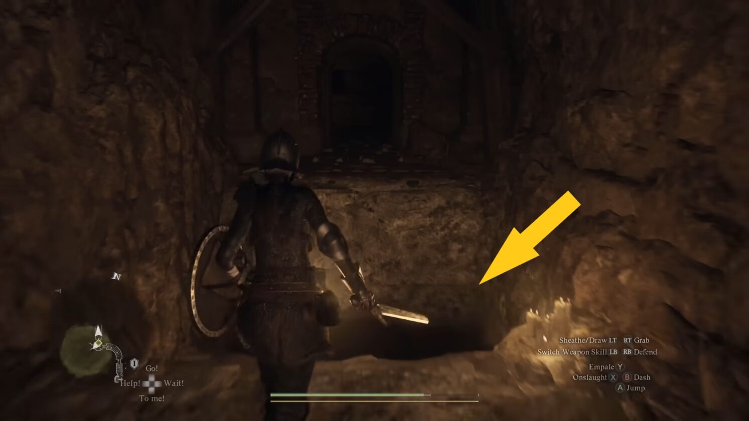 Crypt inside the cave in Dragon Dogma 2