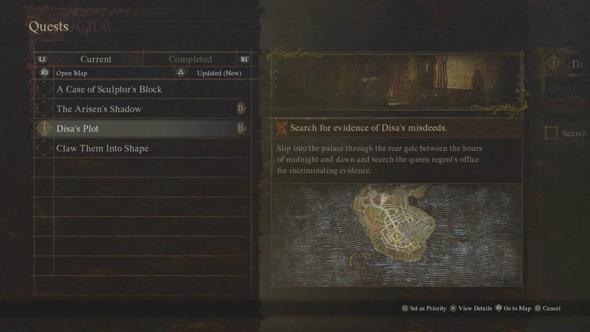 Disa plot's quest in Dragon's Dogma 2