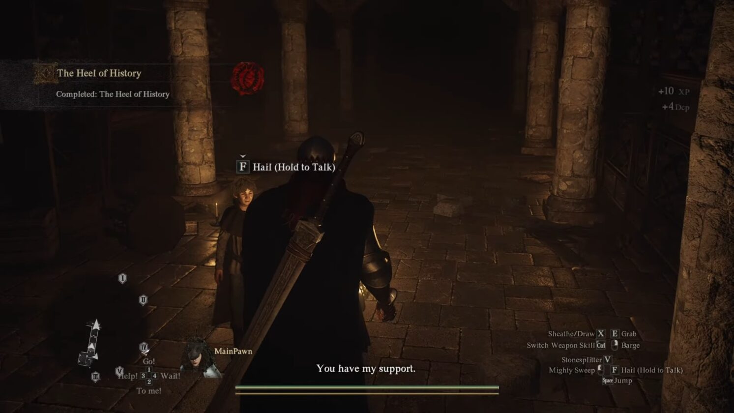 Place with a lot of Tomes in Dragon's Dogma 2