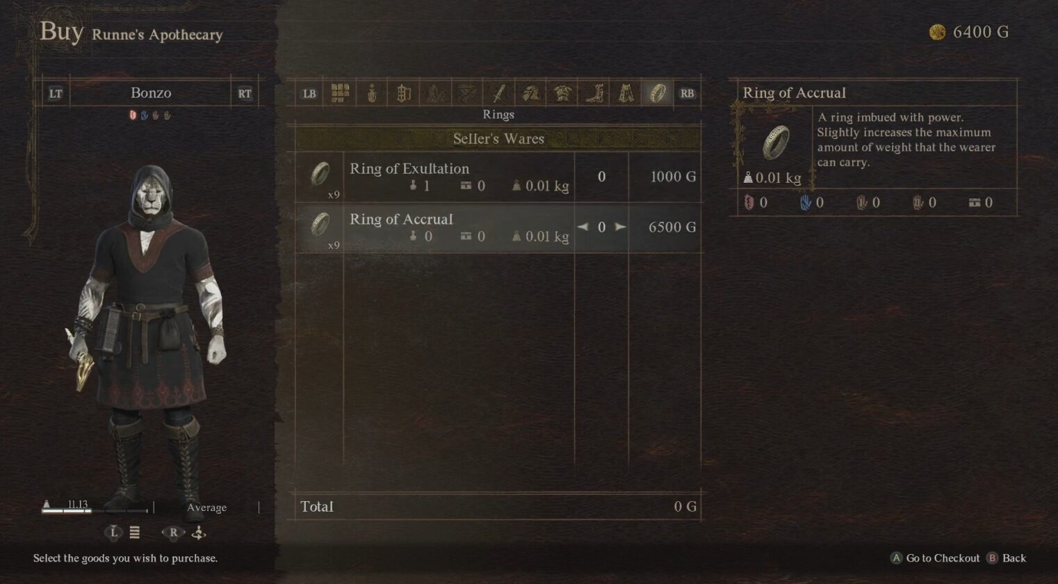 Rings to boost carrying Capacity in Dragon's Dogma 2