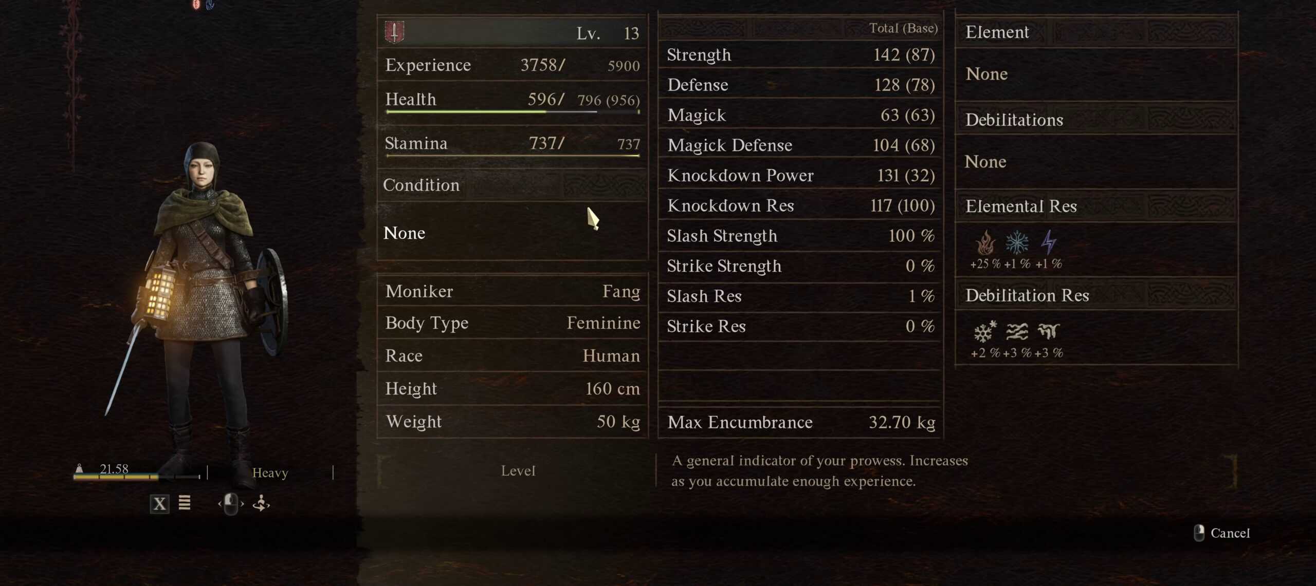 Dragon's Dogma 2 Fighter stat growth