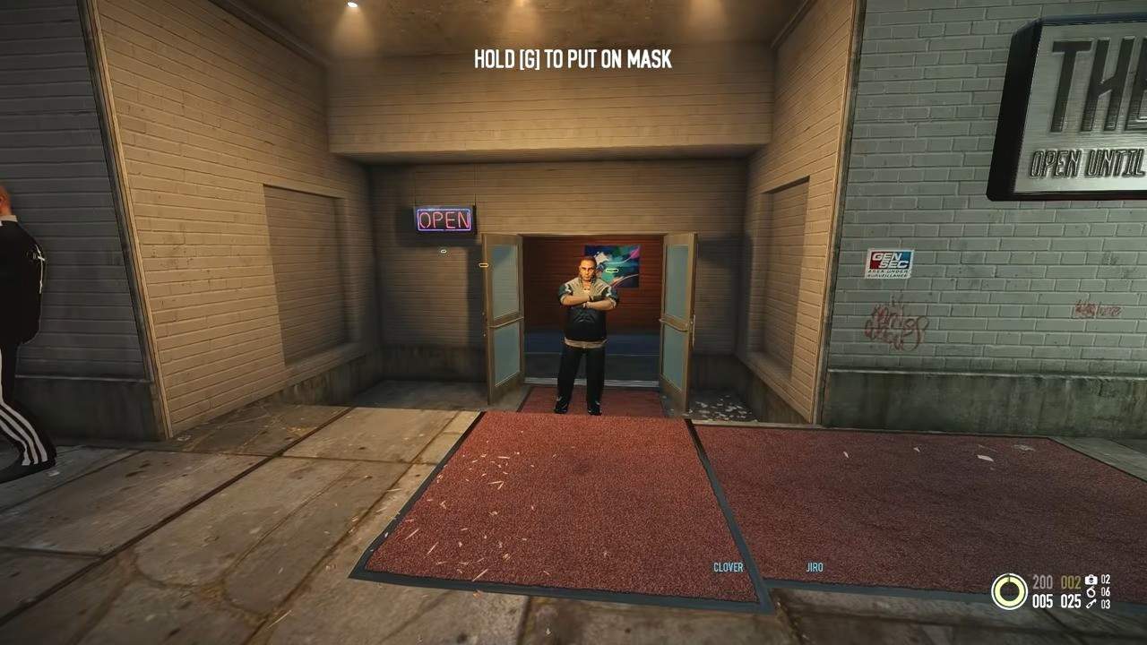 gain entry to the nightclub in payday 2