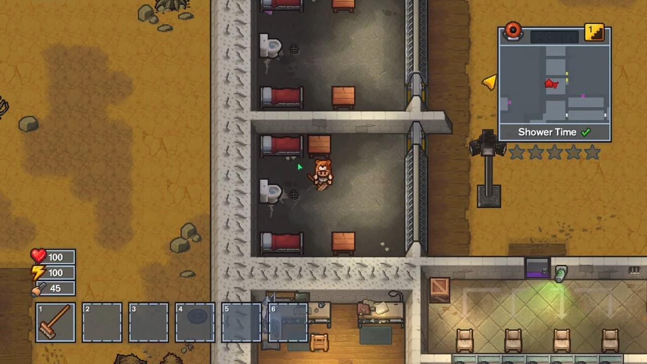 Rattlesnake Springs third escape in The Escapists 2