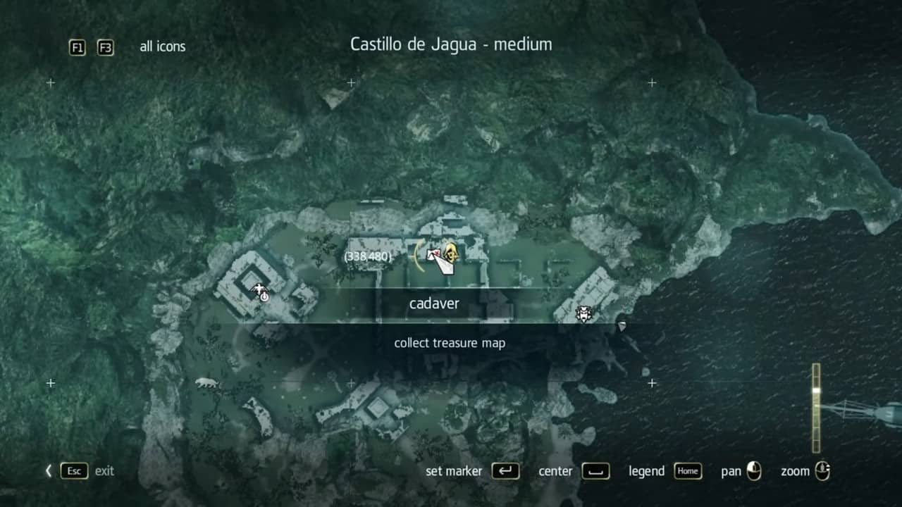 assassin's creed black flag treasure maps number 11