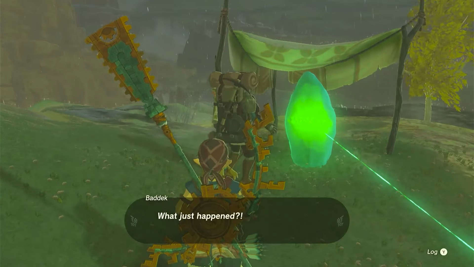 Zelda: Totk sprich mit Baddek