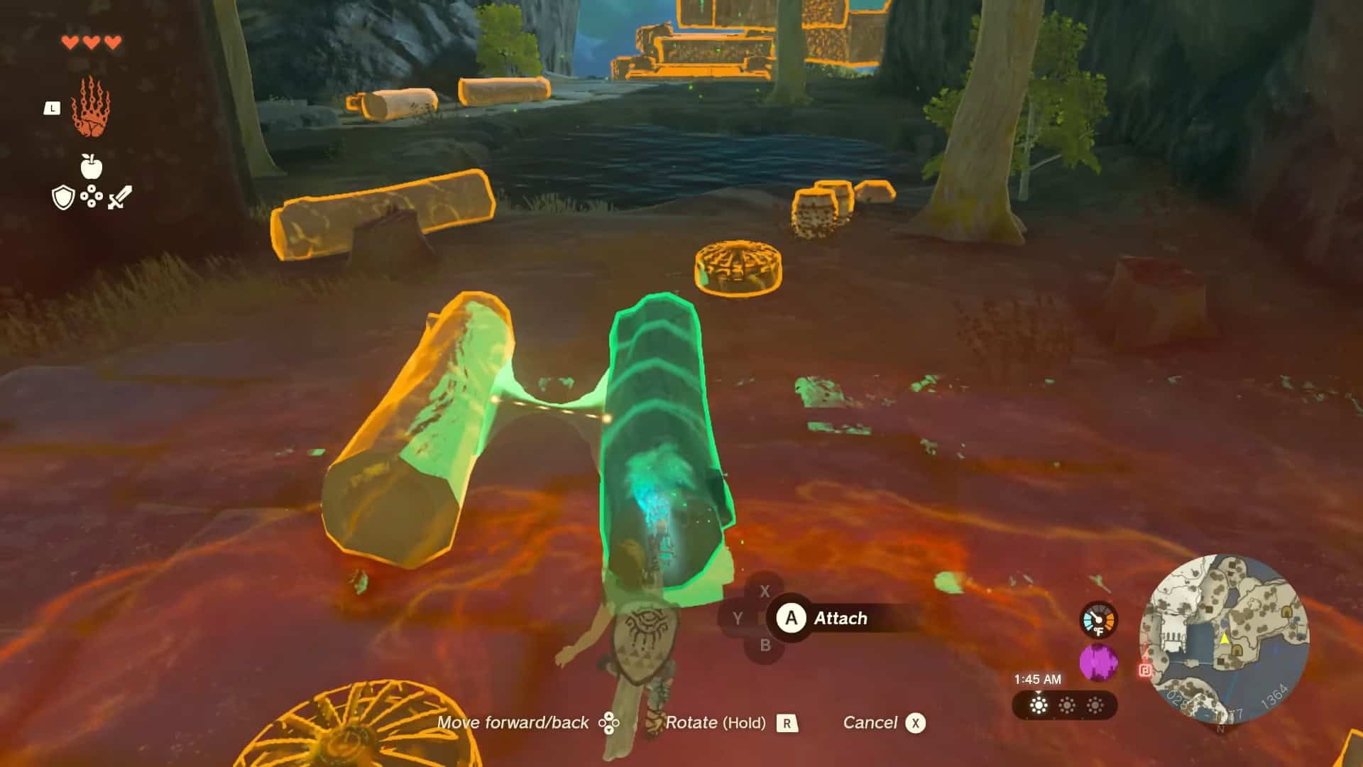Zelda: Totk Protokolle anhängen