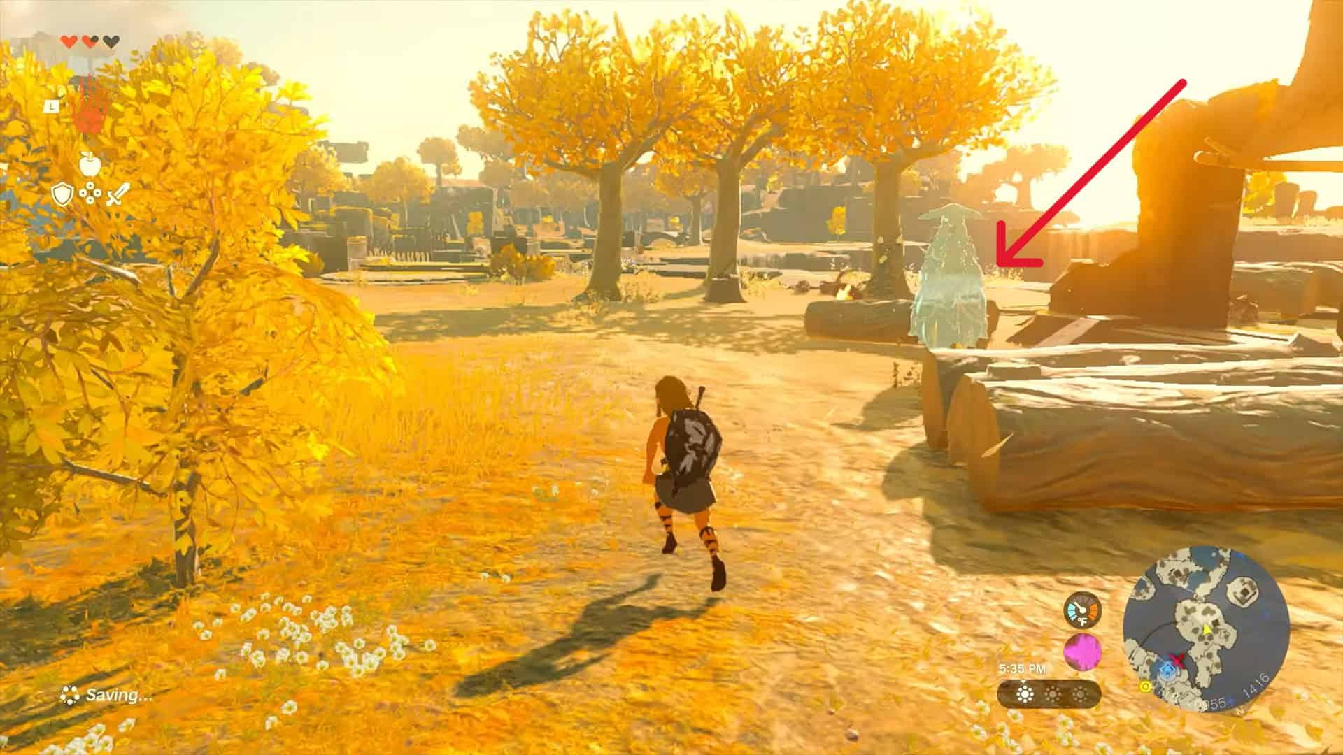 Zelda : Totk saute sur les rebords