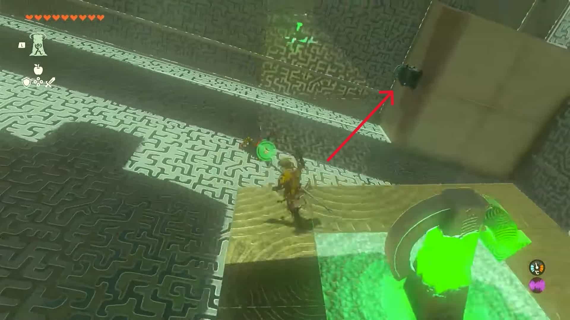 Zelda: TotK Domizuin Shrine second treasure chest