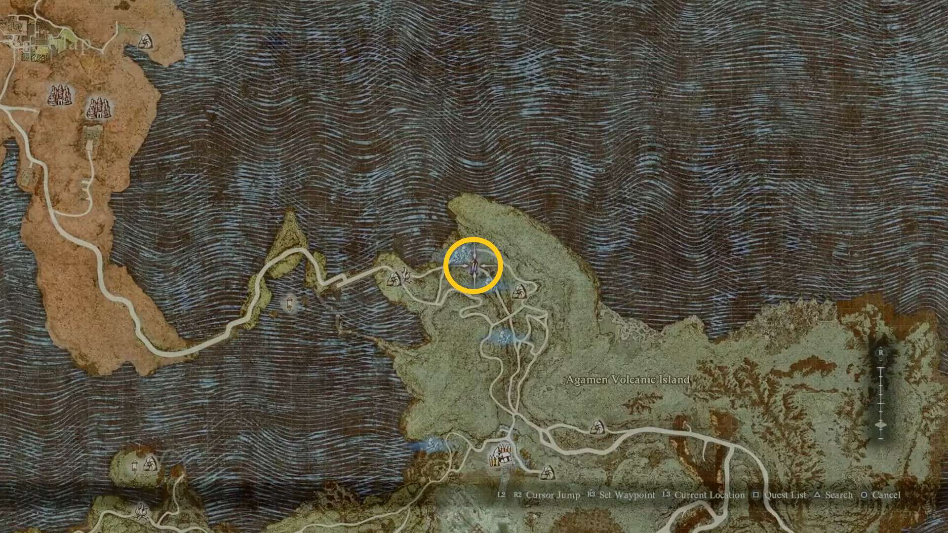 Dragon #8 map location in Dragon's Dogma 2