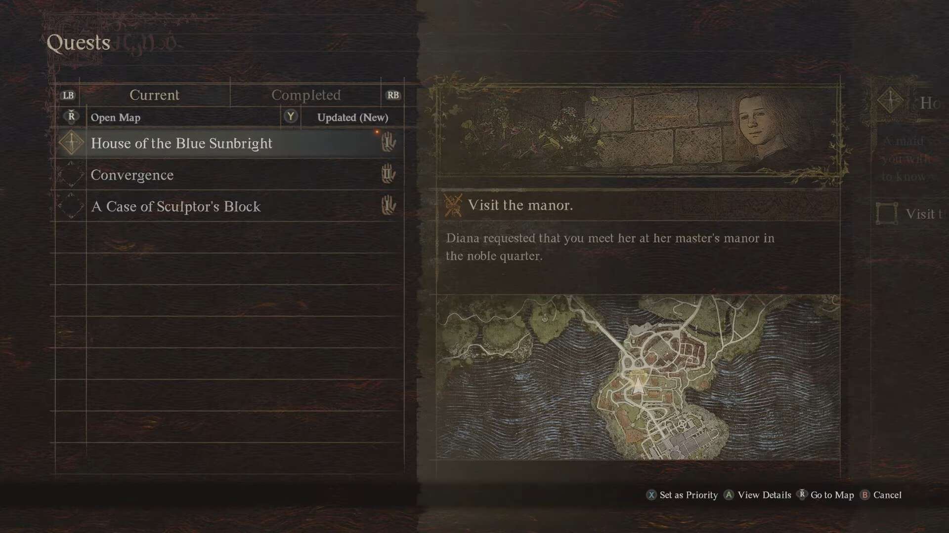 House of the Blue Sunbright Quest in Dragon's Dogma 2