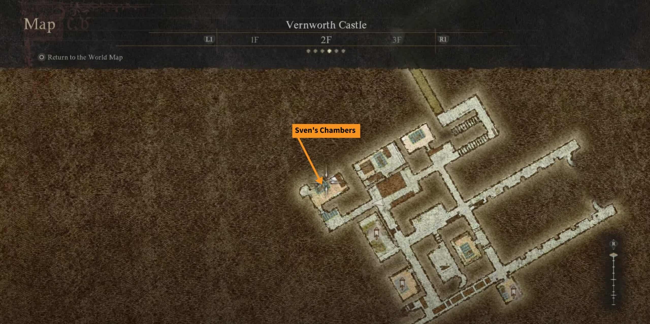 How to get to Sven's room in Dragon's Dogma 2