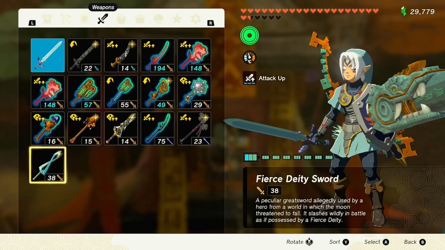 Best Swords - Zelda: Tears Of The Kingdom